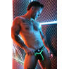 Breedwell Jockstrap Transistor Noir-Vert neon